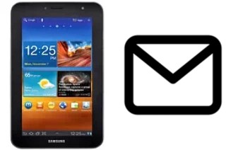 Configurar correio em Samsung P6210 Galaxy Tab 7.0 Plus