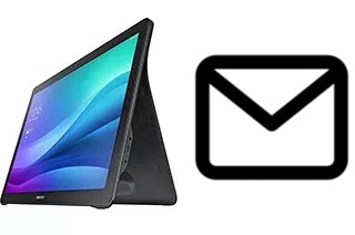 Configurar correio em Samsung Galaxy View