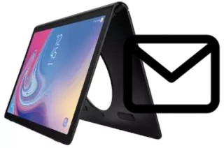 Configurar correio em Samsung Galaxy View2