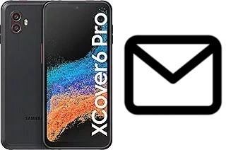 Configurar correio em Samsung Galaxy Xcover6 Pro