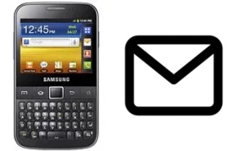 Configurar correio em Samsung Galaxy Y Pro B5510