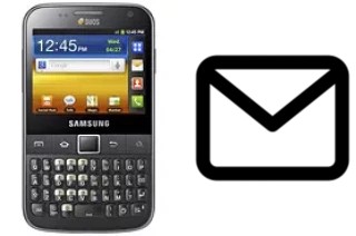 Configurar correio em Samsung Galaxy Y Pro Duos B5512