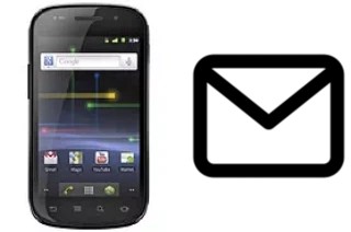 Configurar correio em Samsung Google Nexus S I9023