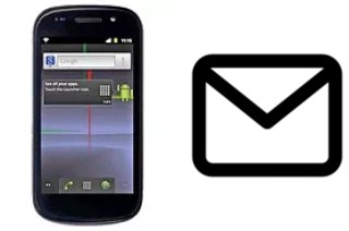 Configurar correio em Samsung Google Nexus S I9020A