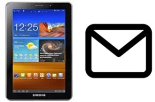 Configurar correio em Samsung P6810 Galaxy Tab 7.7