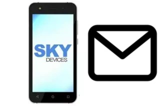 Configurar correio em Sky-Devices Sky Devices Elite Photo Pro