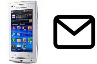 Configurar correio em Sony Ericsson A8i