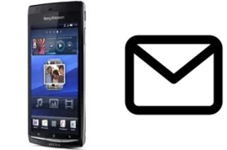 Configurar correio em Sony Ericsson Xperia Arc