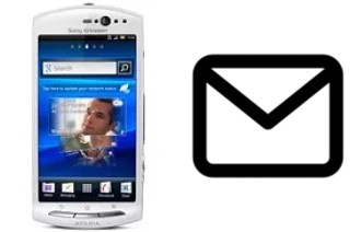 Configurar correio em Sony Ericsson Xperia neo V