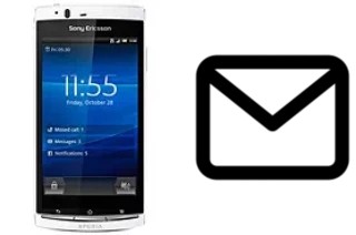 Configurar correio em Sony Ericsson Xperia Arc S