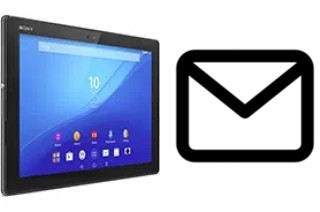 Configurar correio em Sony Xperia Z4 Tablet LTE