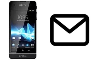 Configurar correio em Sony Xperia SX SO-05D