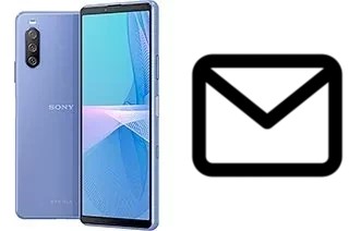 Configurar correio em Sony Xperia 10 III