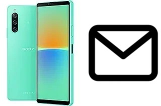 Configurar correio em Sony Xperia 10 IV