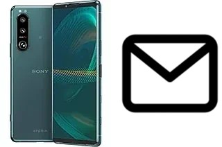 Configurar correio em Sony Xperia 5 III