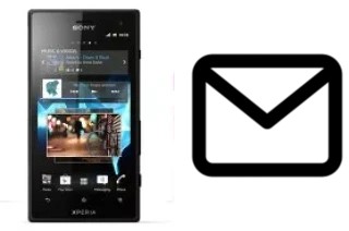 Configurar correio em Sony Xperia acro S