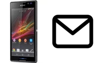 Configurar correio em Sony Xperia C