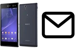 Configurar correio em Sony Xperia C3