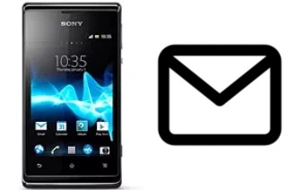 Configurar correio em Sony Xperia E dual