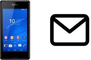 Configurar correio em Sony Xperia E3 4G