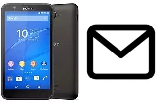 Configurar correio em Sony Xperia E4 Dual