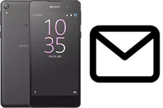 Configurar correio em Sony Xperia E5