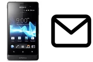 Configurar correio em Sony Xperia go