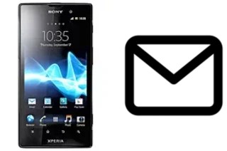 Configurar correio em Sony Xperia ion HSPA