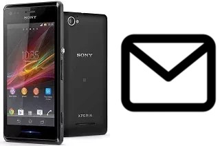 Configurar correio em Sony Xperia M