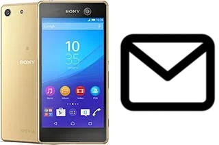 Configurar correio em Sony Xperia M5