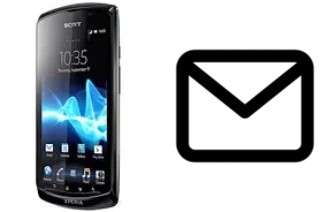 Configurar correio em Sony Xperia neo L