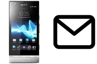 Configurar correio em Sony Xperia P