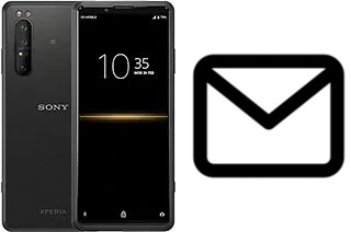 Configurar correio em Sony Xperia Pro (2020)