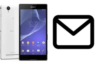 Configurar correio em Sony Xperia T2 Ultra