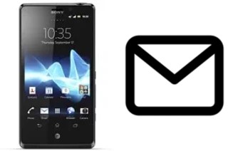 Configurar correio em Sony Xperia T LTE