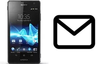 Configurar correio em Sony Xperia TX