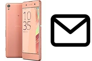 Configurar correio em Sony Xperia XA