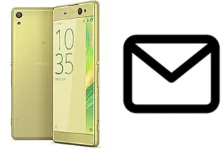 Configurar correio em Sony Xperia XA Ultra