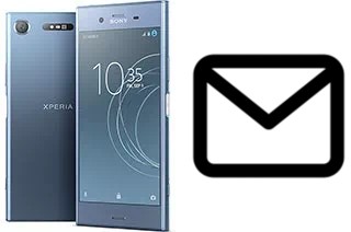 Configurar correio em Sony Xperia XZ1