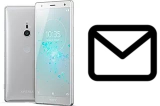 Configurar correio em Sony Xperia XZ2