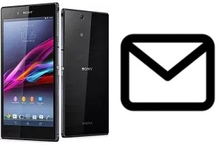 Configurar correio em Sony Xperia Z Ultra