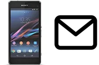 Configurar correio em Sony Xperia Z1 Compact