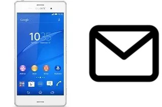 Configurar correio em Sony Xperia Z3