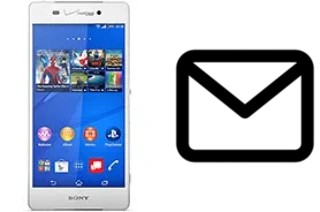 Configurar correio em Sony Xperia Z3v