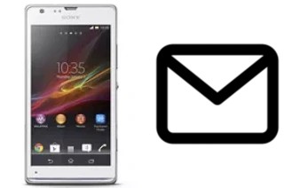 Configurar correio em Sony Xperia SP