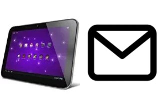 Configurar correio em Toshiba Excite 10 SE