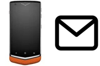 Configurar correio em Vertu Constellation 2013