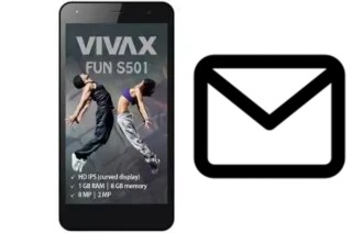 Configurar correio em Vivax Fun S501