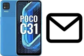 Configurar correio em Xiaomi Poco C31