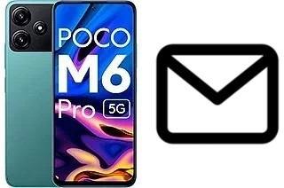 Configurar correio em Xiaomi Poco M6 Pro